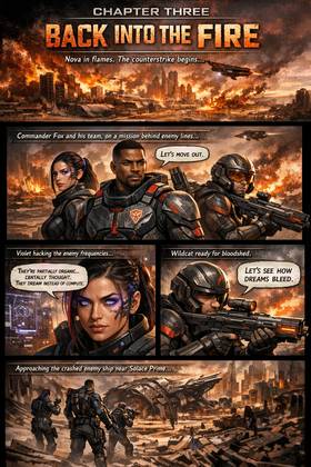 Read A Nova Sol Story-The Echo Saga Book III The Machine War pt 1  1 Page 8 in English