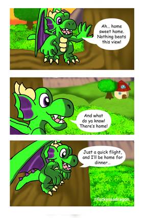 Read Adventures of Ryu & Pix  1 Page 7 in English