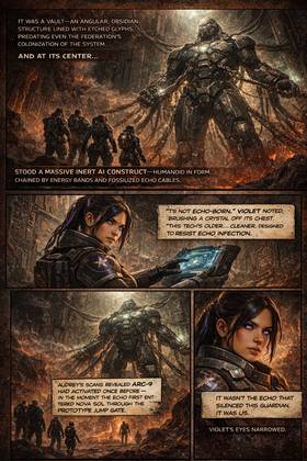 Read A Nova Sol Story-The Echo Saga Book XIII The Forgotten Machine & The Red Betrayer  1 Page 3 in English