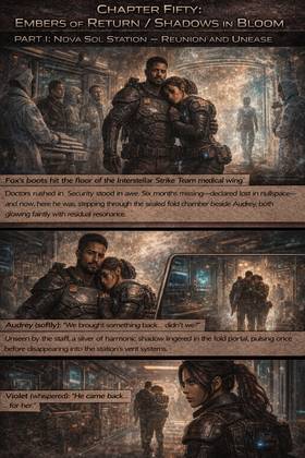 Read A Nova Sol Story-The Echo Saga Book XV Embers of Return Shadows in Bloom  1 Page 2 in English