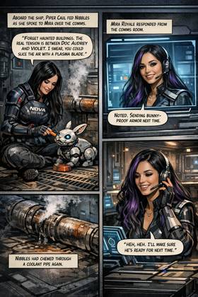 Read A Nova Sol Story-The Echo Saga Book XVI Unraveled  1 Page 3 in English