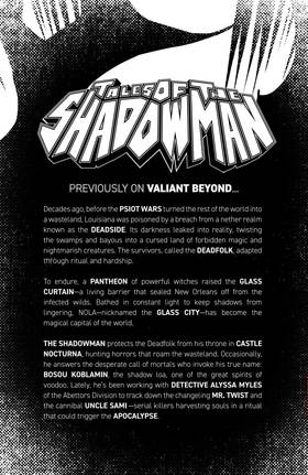 Read Valiant Beyond: Tales of the Shadowman  5 Page 2 in English