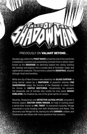 Read Valiant Beyond: Tales of the Shadowman  6 Page 2 in English