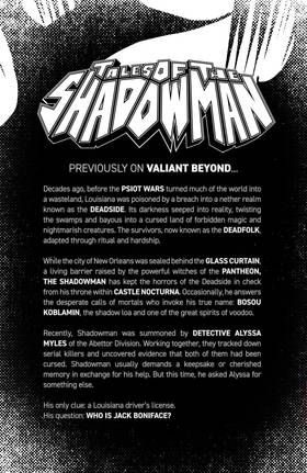 Read Valiant Beyond: Tales of the Shadowman  7 Page 2 in English