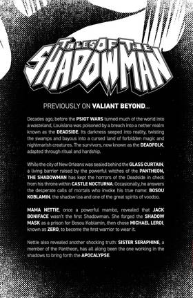 Read Valiant Beyond: Tales of the Shadowman  8 Page 2 in English
