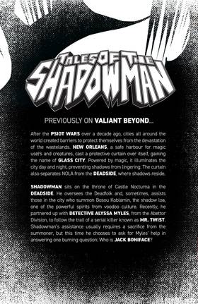 Read Valiant Beyond: Tales of the Shadowman  3 Page 2 in English