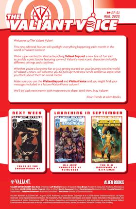 Read Valiant Beyond: Bloodshot   1 Page 2 in English