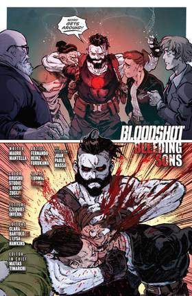 Read Valiant Beyond: Bloodshot   1 Page 5 in English