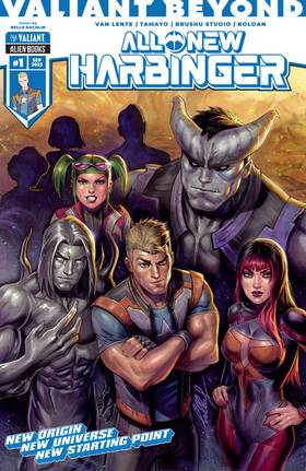 Read Valiant Beyond: All-New Harbinger  4 Page 1 in English