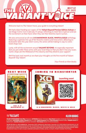 Read Valiant Beyond: All-New Harbinger  4 Page 2 in English