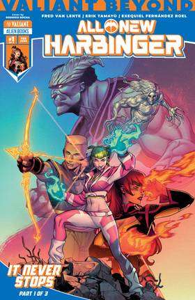 Read Valiant Beyond: All-New Harbinger  4 Page 1 in English