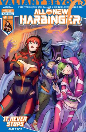 Read Valiant Beyond: All-New Harbinger  5 Page 1 in English