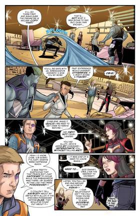 Read Valiant Beyond: All-New Harbinger  6 Page 8 in English