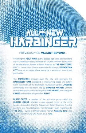 Read Valiant Beyond: All-New Harbinger  3 Page 2 in English