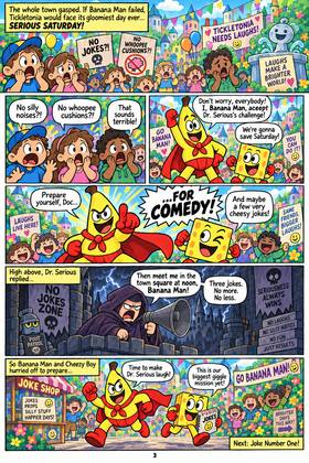 Read Banana Man and Dr. Serious  2 Page 4 in English