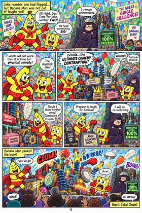 Read Banana Man and Dr. Serious  2 Page 6 in English