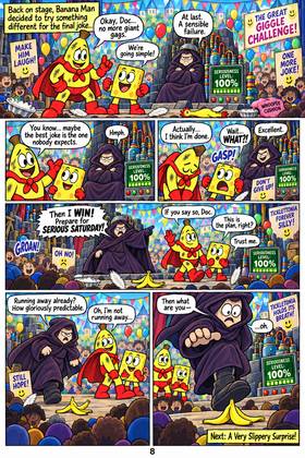 Read Banana Man and Dr. Serious  2 Page 9 in English