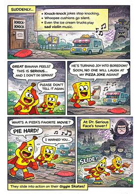Read Banana Man and Dr. Serious  1 Page 3 in English