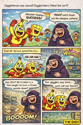 Read Banana Man and Dr. Serious  1 Page 5 in English