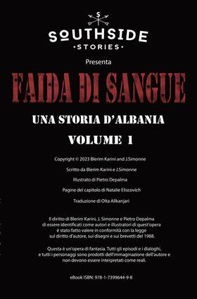 Read Faida di Sangue - Una Storia D'Albania  1 Page 3 in Italian