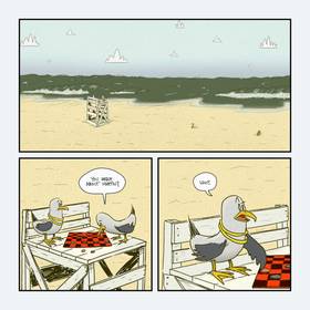 Read Checkers on the Beach  1 Page 3 in English