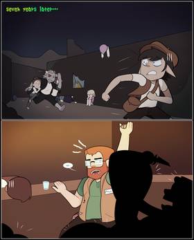 Read the tale Gloria and Madaline  1 Page 5 in English