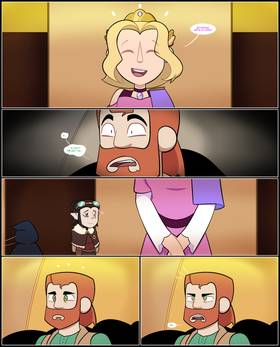 Read the tale Gloria and Madaline  3 Page 5 in English