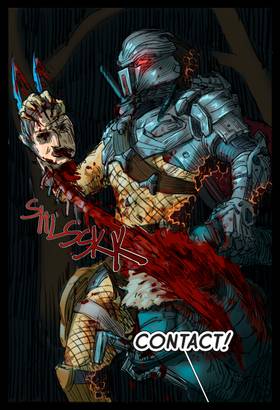 Read Predator - Survivor (fan-comic)  1 Page 7 in English
