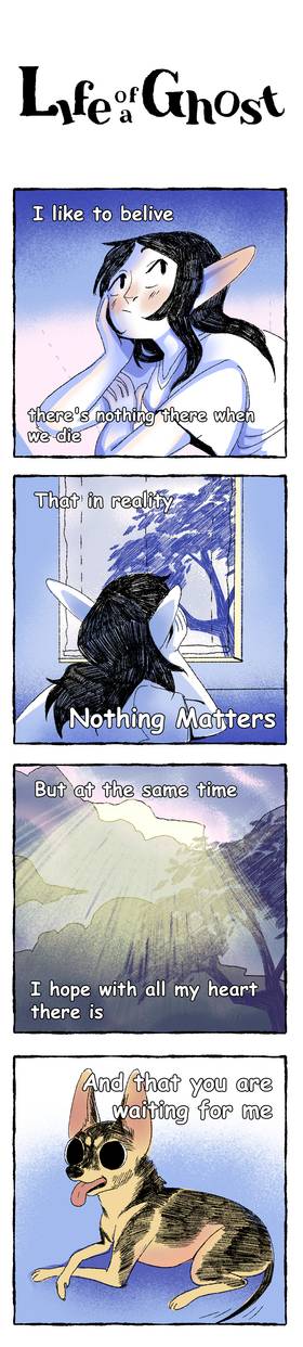 there is nothing but I hope there is