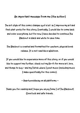 Read The Blackout: Tome I  1 Page 1 in English