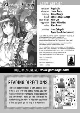 Read Alice in the Country of Clover  3 Page 8 in English