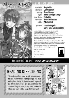 Read Alice in the Country of Clover  8 Page 8 in English