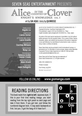 Read Alice in the Country of Clover  9 Page 8 in English