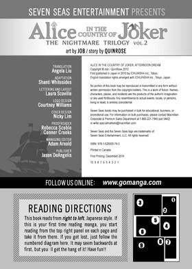 Read Alice in the Country of Joker  9 Page 8 in English
