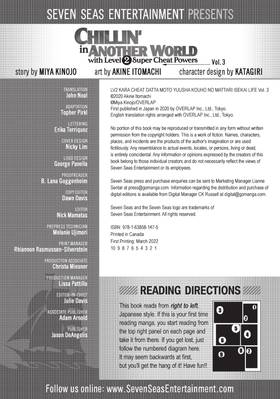 Read Chillin' in Another World with Level 2 Super Cheat Powers (Manga)  3 Page 3 in English