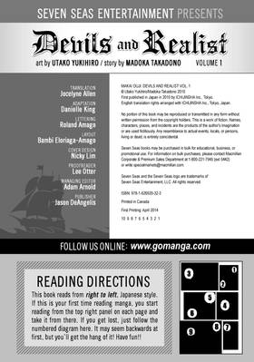 Read Devils and Realist  1 Page 6 in English