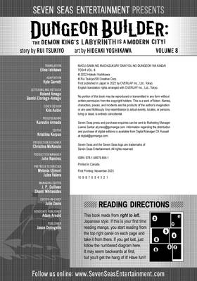 Read Dungeon Builder: The Demon King's Labyrinth is a Modern City! (Manga)  8 Page 3 in English