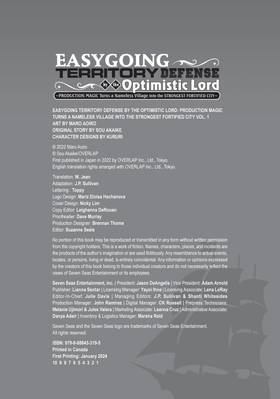 Read Easygoing Territory Defense by the Optimistic Lord: Production Magic Turns a Nameless Village into the Strongest Fortified City (Manga)  1 Page 3 in English