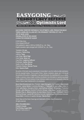 Read Easygoing Territory Defense by the Optimistic Lord: Production Magic Turns a Nameless Village into the Strongest Fortified City (Manga)  3 Page 3 in English