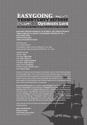 Read Easygoing Territory Defense by the Optimistic Lord: Production Magic Turns a Nameless Village into the Strongest Fortified City (Manga)  4 Page 3 in English