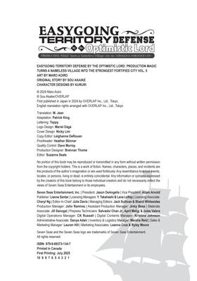 Read Easygoing Territory Defense by the Optimistic Lord: Production Magic Turns a Nameless Village into the Strongest Fortified City (Manga)  5 Page 3 in English