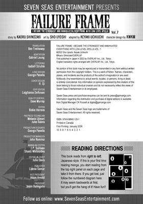 Read Failure Frame: I Became the Strongest and Annihilated Everything With Low-Level Spells (Manga)  7 Page 3 in English