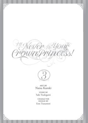 Read I'll Never Be Your Crown Princess! (Manga)  3 Page 5 in English
