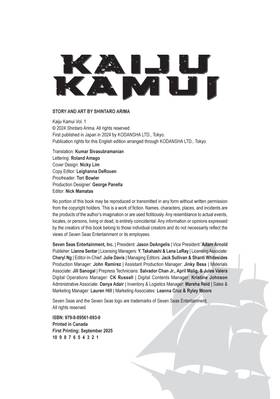 Read Kaiju Kamui  1 Page 3 in English