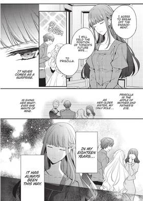 Read My Sister Took My Fiance and Now I'm Being Courted by a Beastly Prince (Manga)  1 Page 8 in English