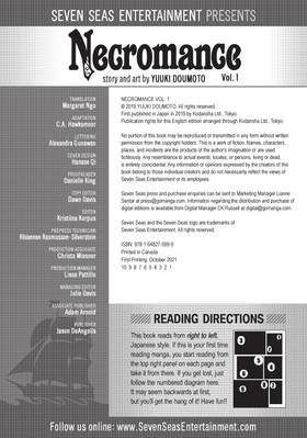 Read Necromance  1 Page 3 in English