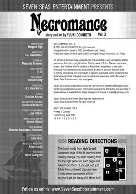 Read Necromance  3 Page 3 in English