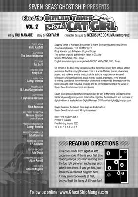 Read Rise of the Outlaw Tamer and His S-Rank Cat Girl (Manga)  2 Page 3 in English