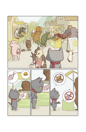 Read CAT GOAT DOG  1 Page 4 in English