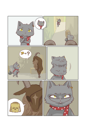 Read CAT GOAT DOG  1 Page 6 in English